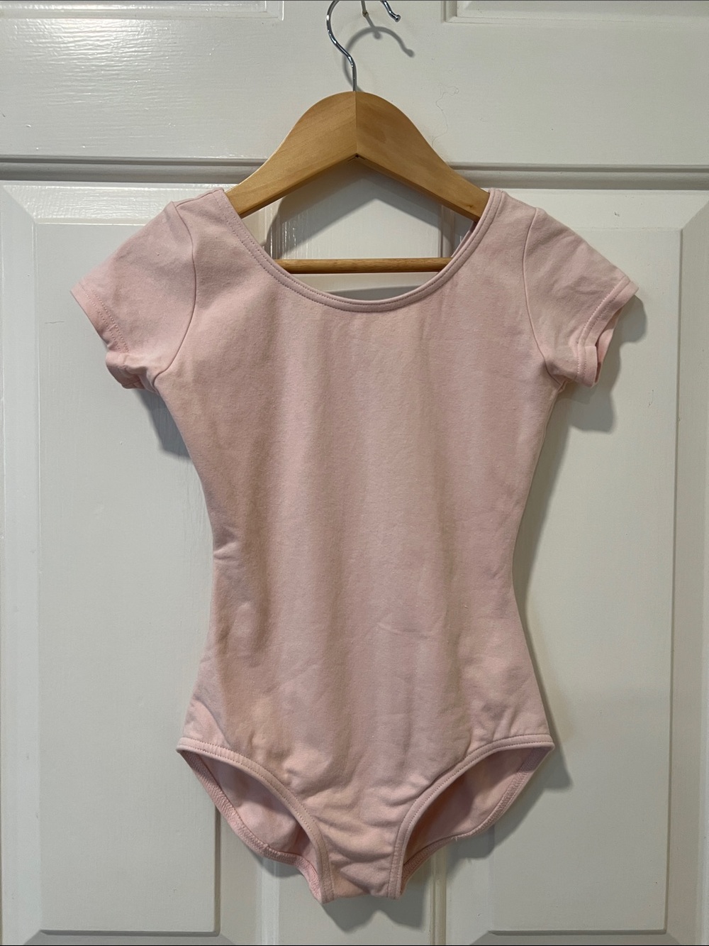 Capezio Pale Pink Short Sleeve Dance Leotard